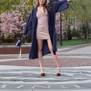 Asos button wrap dress